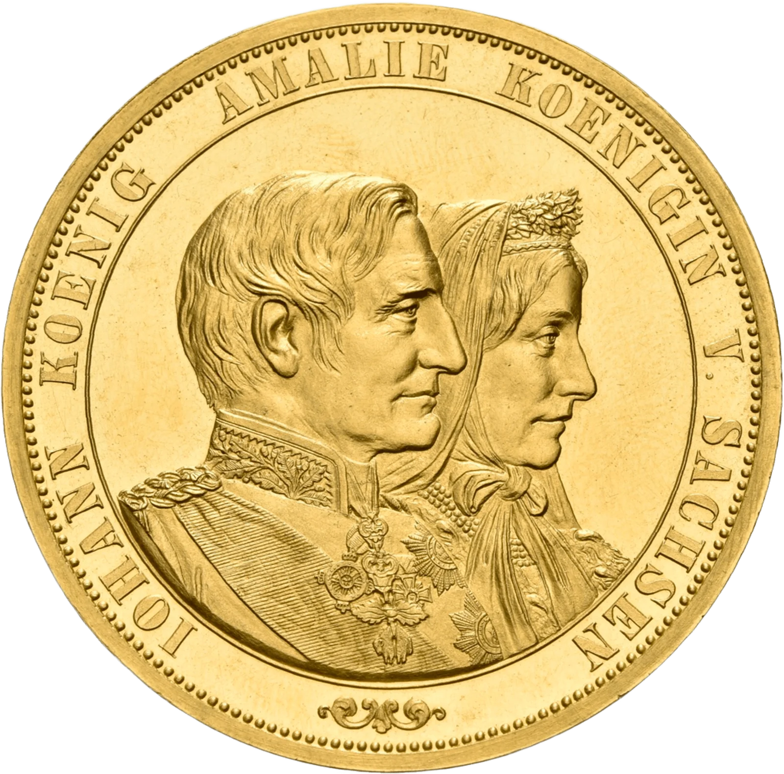 Sachsens Doppeltaler Avers