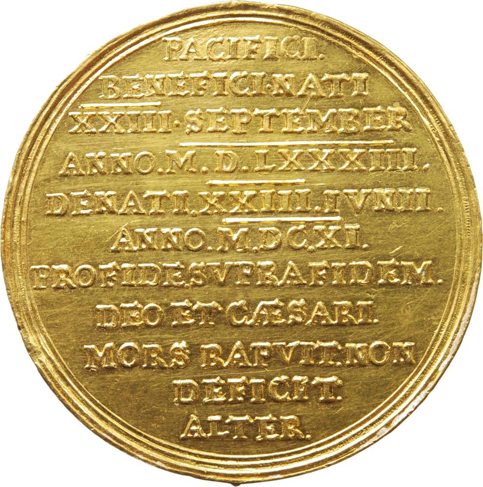 Christian II. — 10 Dukaten (Revers)
